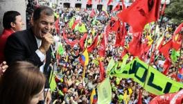 Ecuador's President Rafael Correa