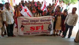 SFI Students Protest