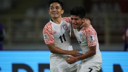 Indian football team skipper Sunil Chhetri