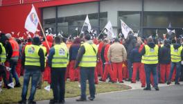 Audi Workers In Hungary