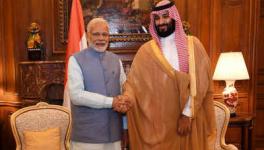 Narendra modi & Mohammed bin Salman