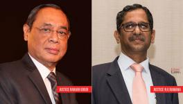 Justice N V Ramana Ranjan Gogoi