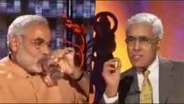 Modi &  Karan Thapar