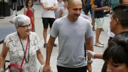 Pep Guardiola's Mother