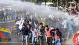 Tripura: Police Baton-Charge Protest Rally by Sacked School Teachers