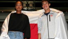 Naomi Osaka and Kei Nishikori