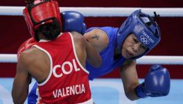 Mary Kom vs Ingrit Valencia at Tokyo Olympics