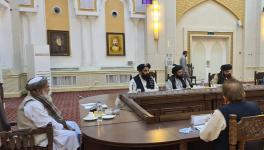 Acting Prime Minister of Taliban Interim Government Mohammad Hasan Akhund and senior ministers met the special envoys of Russia, China and Pakistan in Kabul, Afghanistan, September 21, 2021 