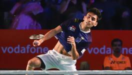 Indian badminton player Lakshya Sen