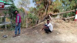 Villagers in Simagaon, near Kausani, Uttarakhand.