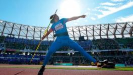 neeraj chopra silver at oregon 2022