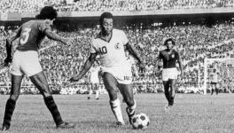 Pele played against Mohun Bagan in Kolkata on September 24, 1977 | File Photo: Twitter