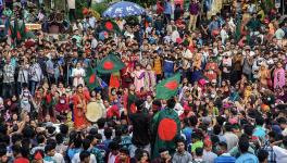 Students have been on the streets in Bangladesh for the past several weeks against the country's quota system for government jobs. Photo: Rayhan Ahmed / Wikimedia Commons