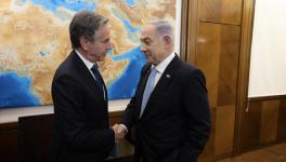 US Secretary of State Antony Blinken met with Israeli PM Benjamin Netanyahu on August 19 in Tel Aviv. Photo: Antony Blinken