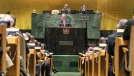 UN SG Antonio Guterres addressing the UNGA. Photo: UN News