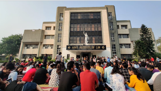 Punjab: 300 Students of Army Institute of Law on Indefinite Strike