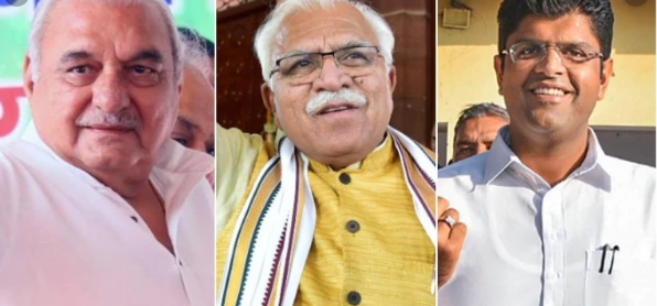 Haryana Polls: BJP, Congress locked in Tough Fight, JJP May be Kingmaker