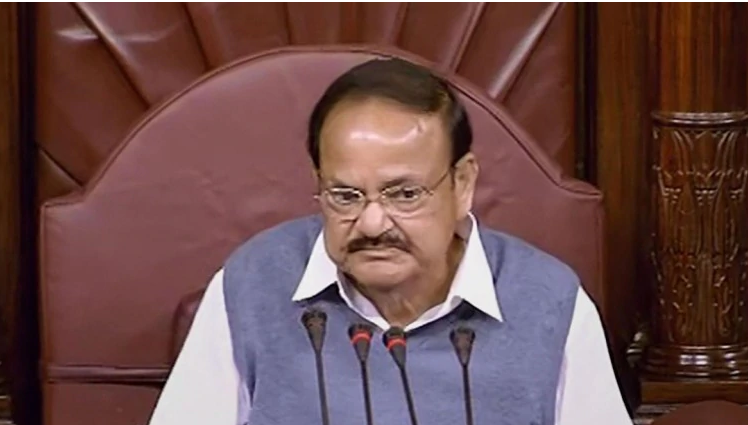 House Chairman M Venkaiah Naidu stalls matter despite Congress, other parties giving notices under Rule 267 seeking suspension of business.