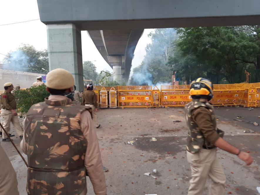 Jamia CAB protest police brutality