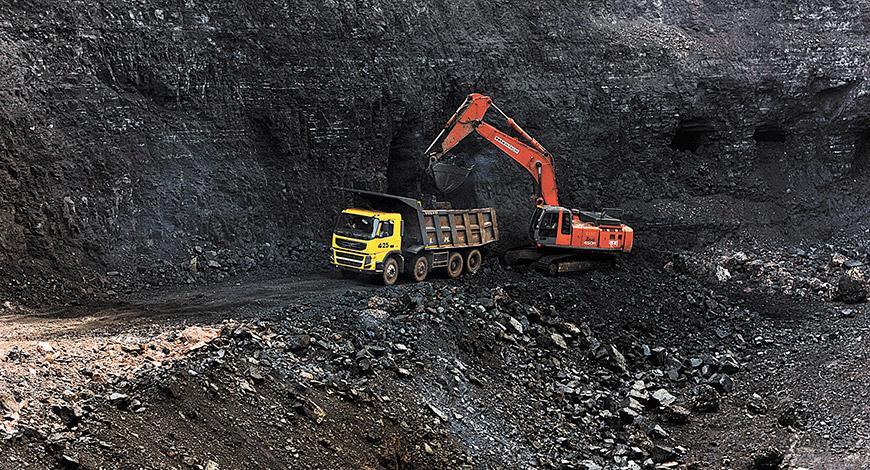 Coal mining in India