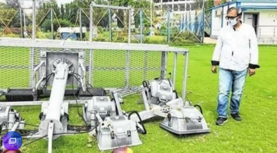 Salt Lake stadium damage after cyclone Amphan hit Kolkata