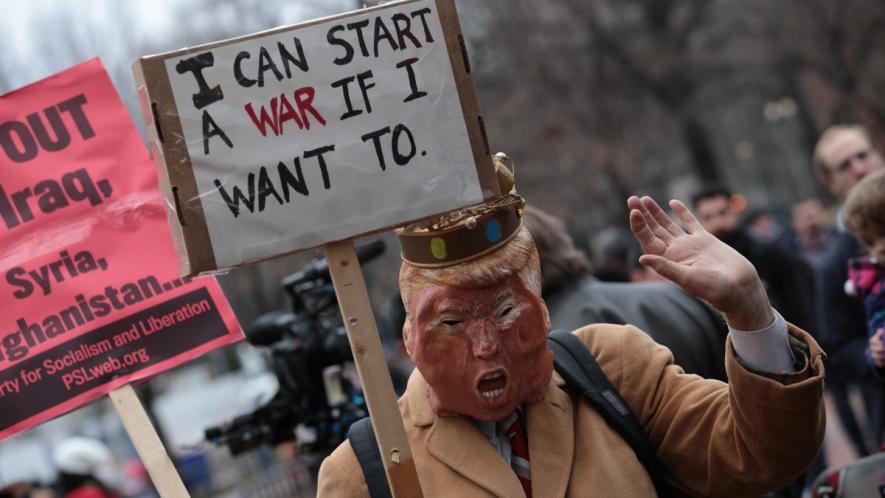 Donald Trum veto Iran Anti-war Bill