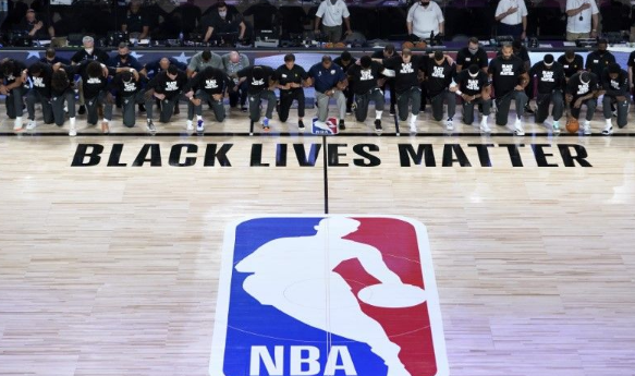 NBA players show solidarity with movement against racism