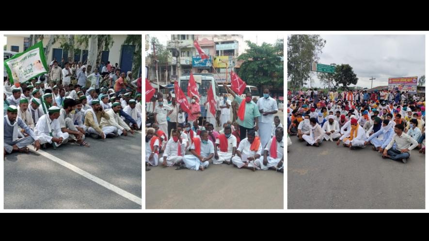 Farmers Take to Streets Against Controversial Farm Bills