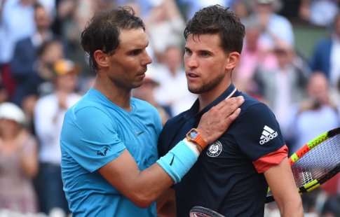 Rafael Nadal vs Dominic Thiem at French Open 2020