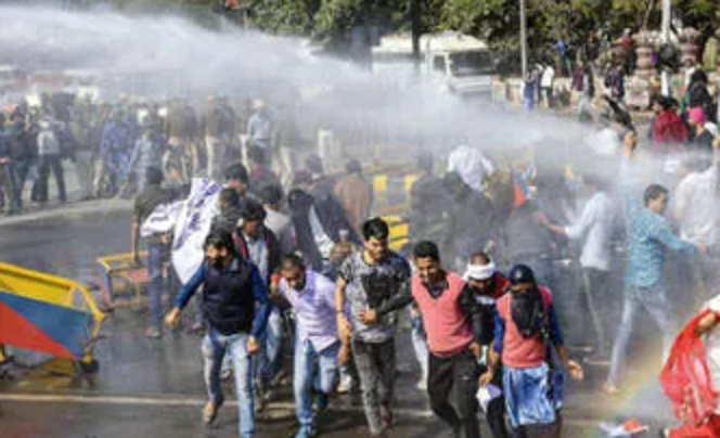 Tripura: Police Baton-Charge Protest Rally by Sacked School Teachers