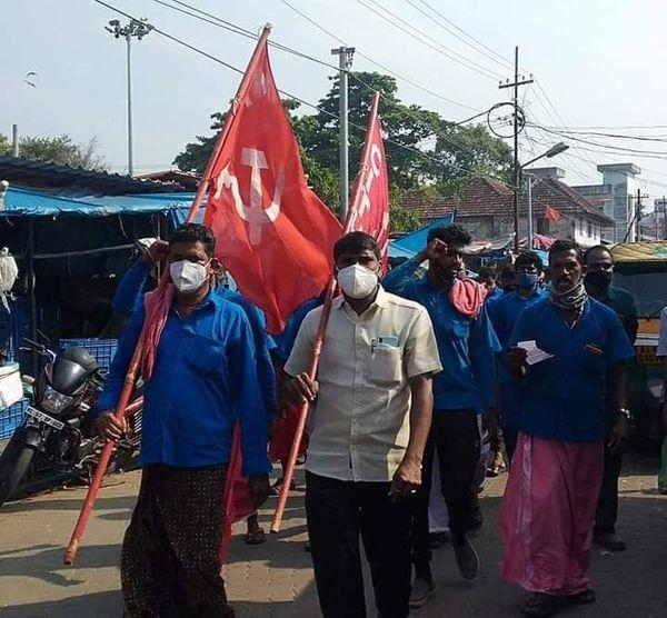 Kerala workers' strike