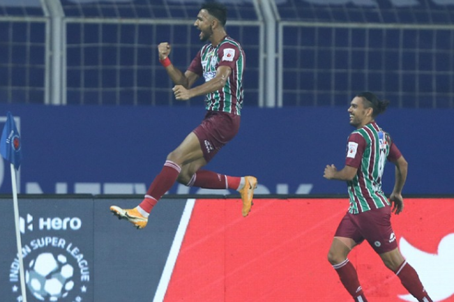 Manvir Singh of ATK Mohun Bagan