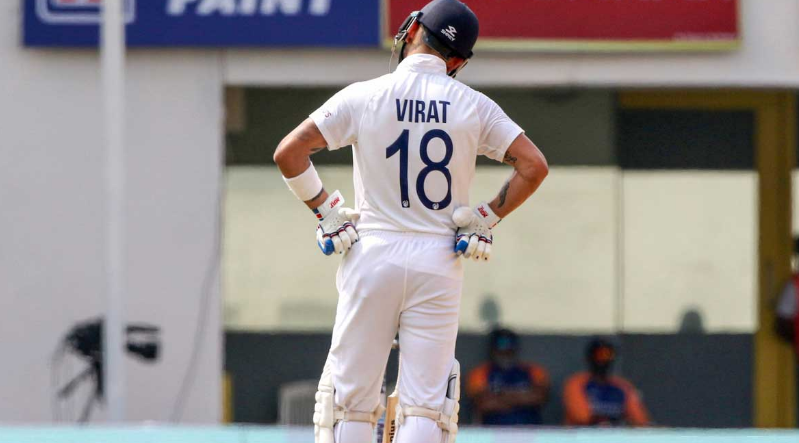 Virat Kohli during India vs England first Test