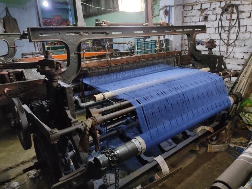 A powerloom in Nathnagar, Bhagalpur