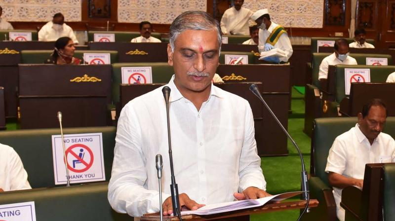 finance minister T Harish Rao