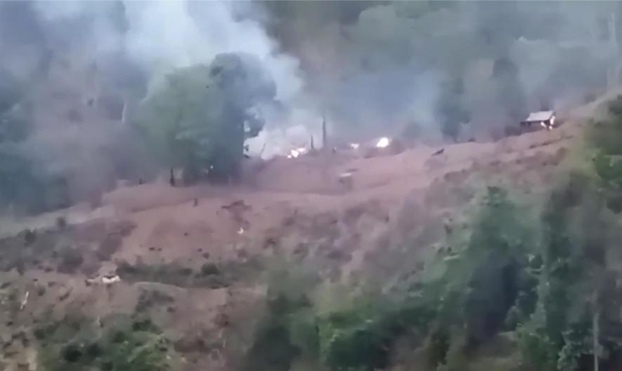 Karen Guerrillas Capture Myanmar Army Base; Airstrikes Follow