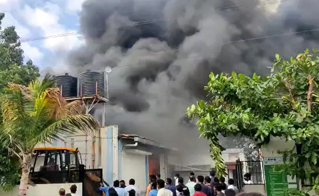 Pune Chemical Plant Fire