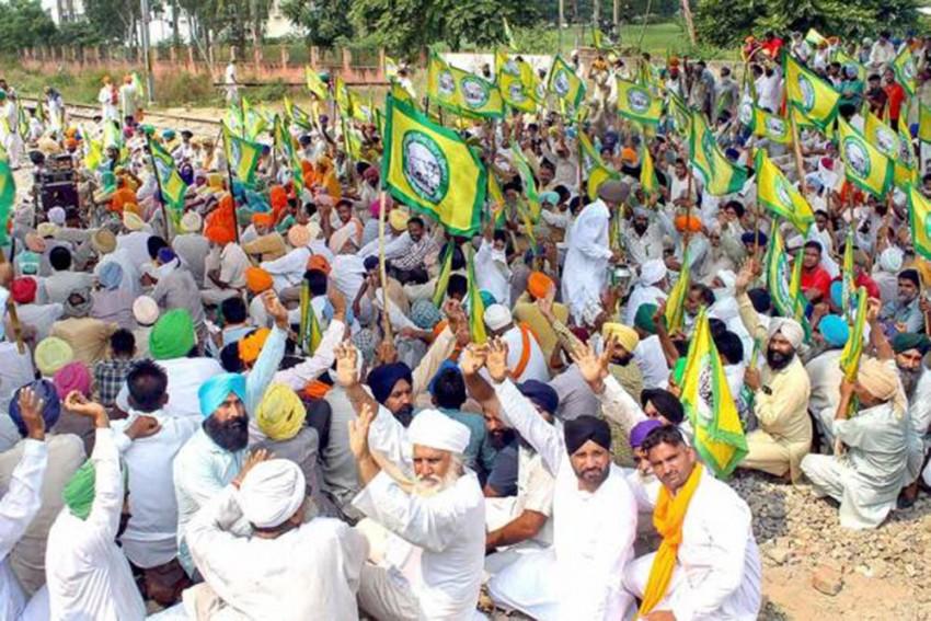 Mass Mobilisation of Farmers in UP for Bharat Bandh