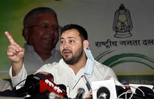 Tejashwi Slams Nitish Over Jobs, Announces Mega Rally