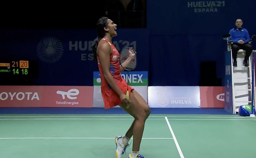 PV Sindhu at the BWF World Championships