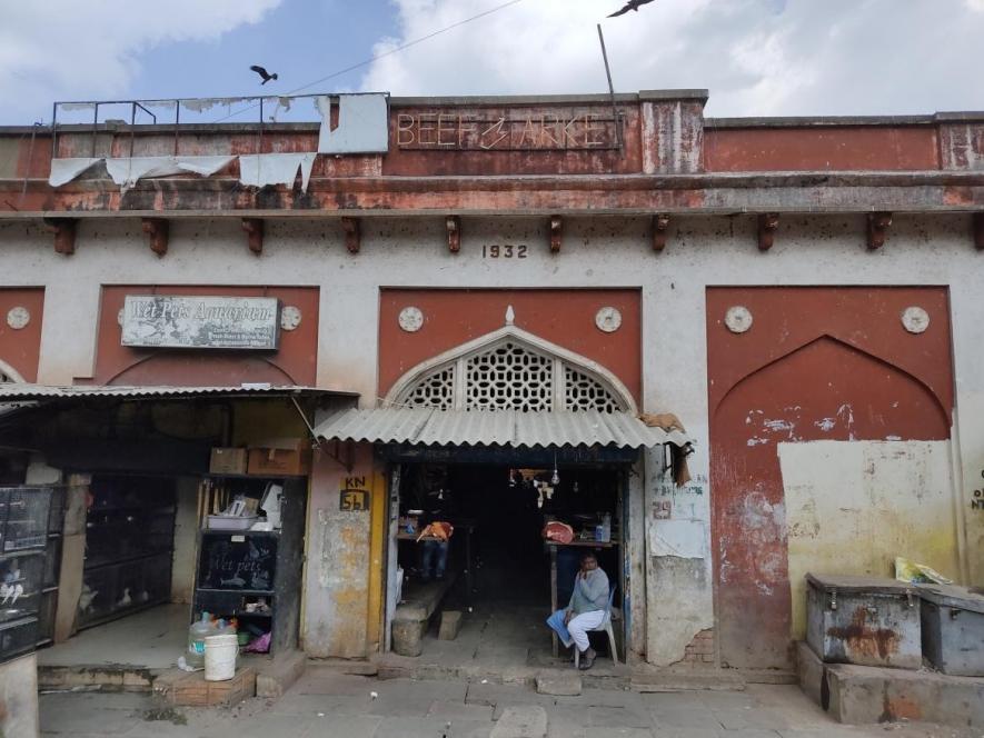 The Shivaji Nagar beef marker in Bengaluru.