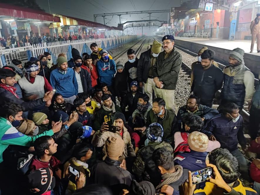 Bihar: Protest by Jobless Youths Continue Against ‘Cheating’ by Railway Recruitment Board