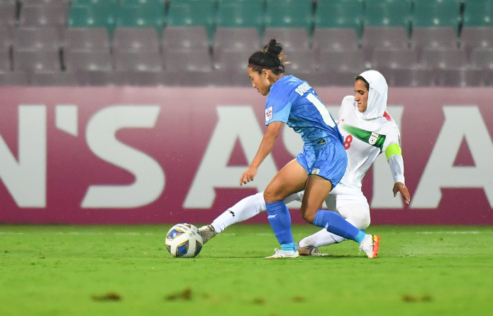 Grace vs Iran defender and skipper