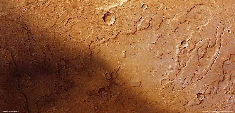 The Martian surface. Image source: Wikimedia Commons.