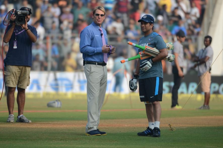 Shane Warne and Sachin Tendulkar