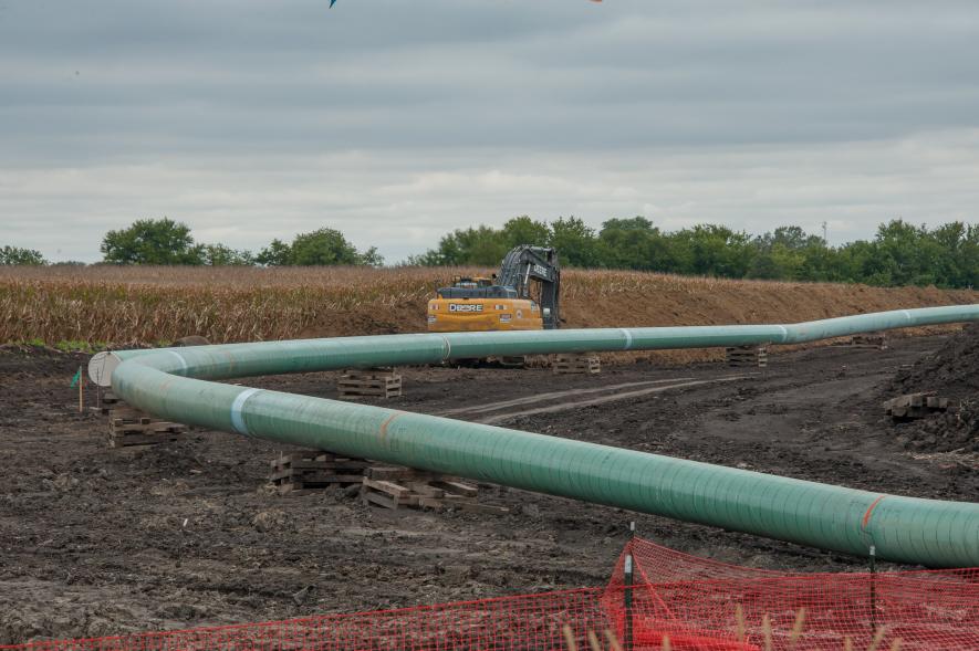 The controversial DAPL progressing across Southern Story and Northern Polk Counties in Central Iowa.