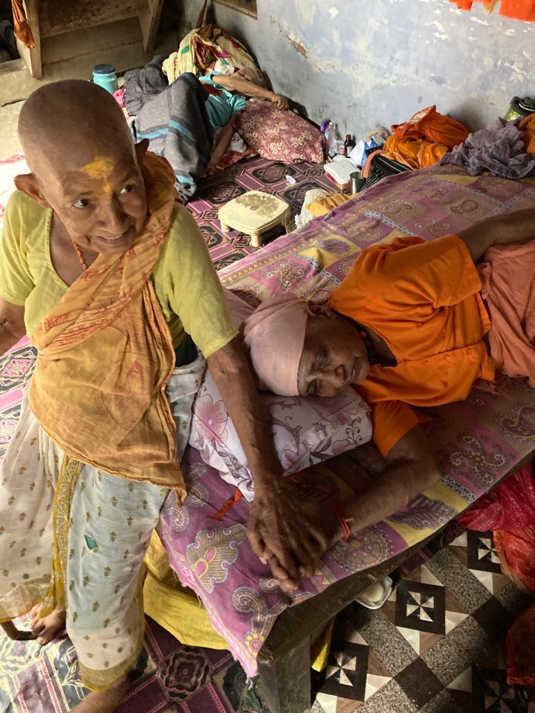 Widows at Nepali Temple Ashram