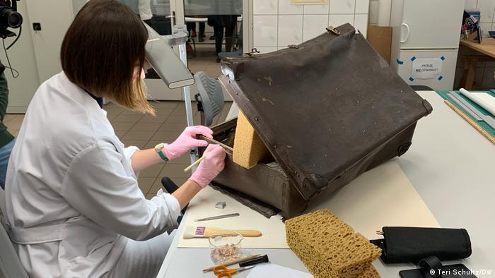 The Auschwitz Memorial has a preservation laboratory where the shoes will be treated