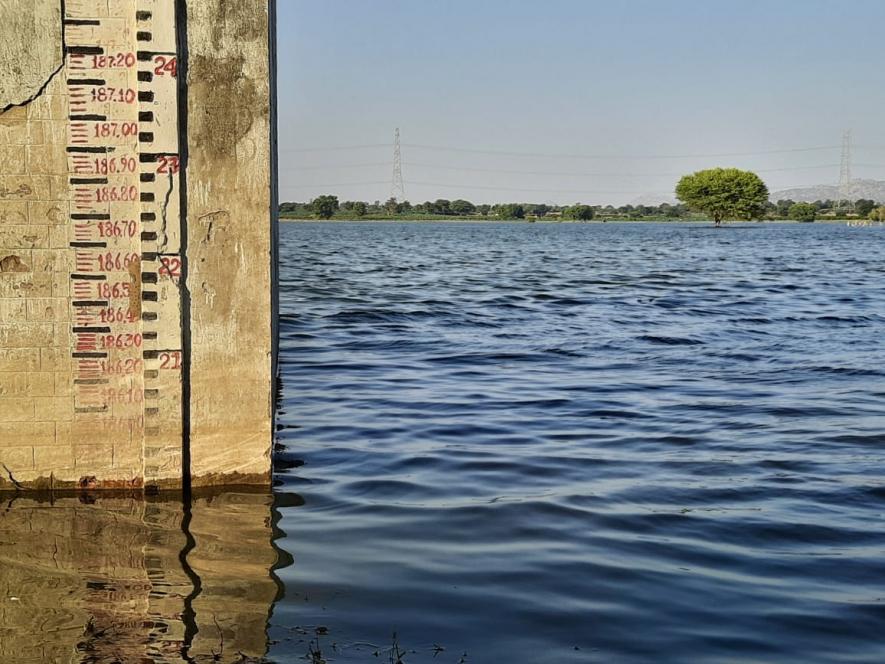  The water level of Chimnabai lake is currently less than 20ft