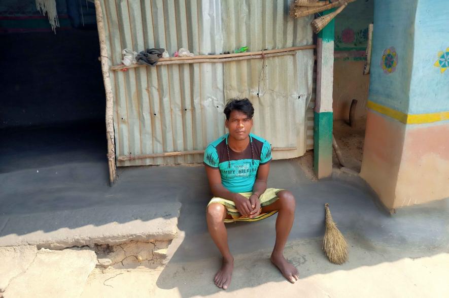 Migrant worker Ajit Shabar, a resident of Kulyam, is employed with a rod binding factory in Chennai.